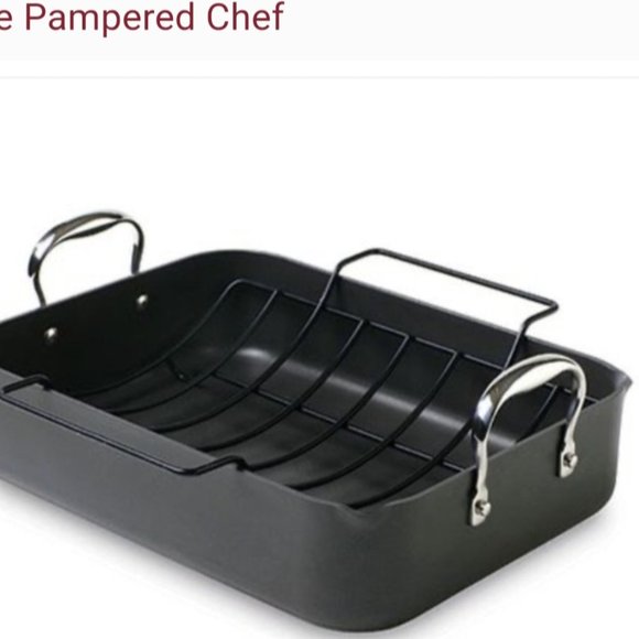 The Pampered Chef Roast Pan - Picture 12 of 13